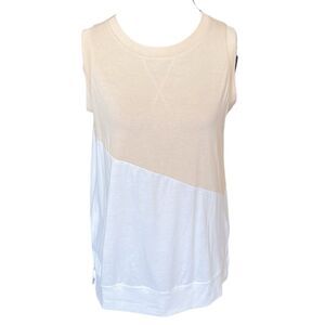 Women’s Blouse Small Sleeveless Minimalist Clean Girl Soft Girl Neutral Sporty